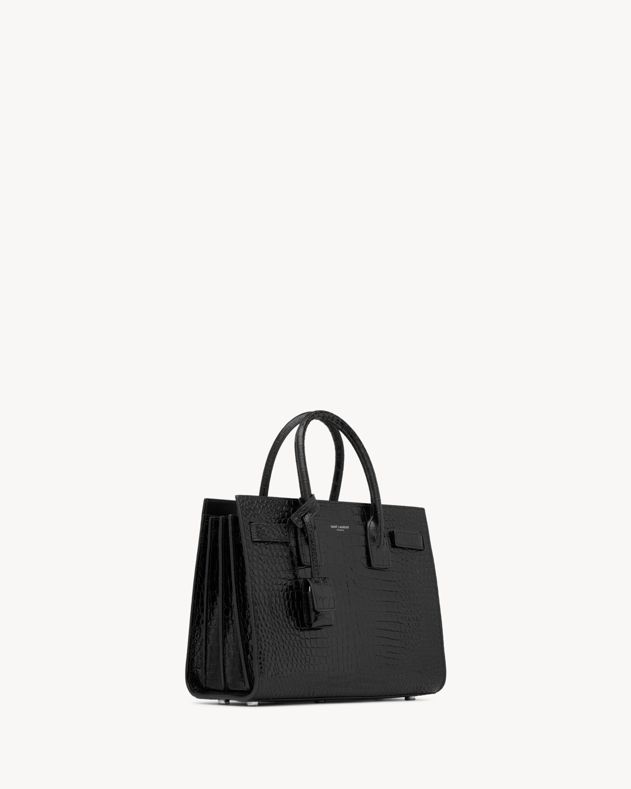YSL SAC DE JOUR IN CROCODILE-EMBOSSED LEATHER – baby - Image 2